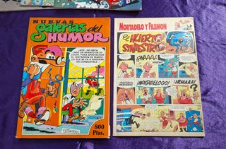 Lote 9 tebeos Mortadelo y Filemón