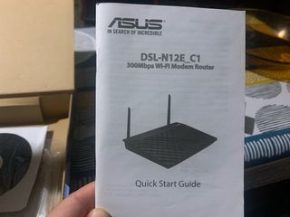 MODEM ROUTER  ADSL ASUS DSL-N12E 