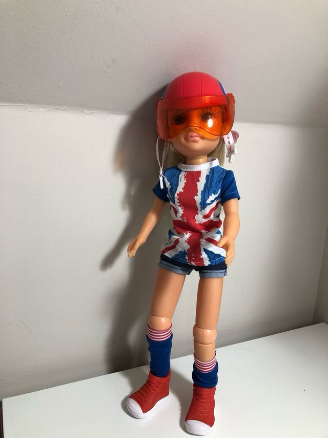 Muñeca Nancy en moto 