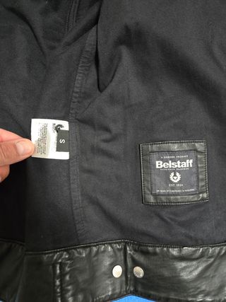 Cazadora de piel Belstaff Racer
