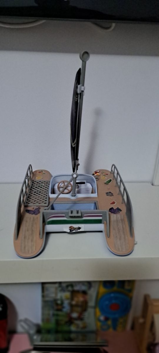 Caravana, catamaran y casa.