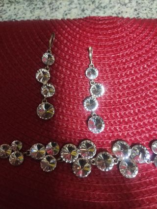 Pendientes y pulsera