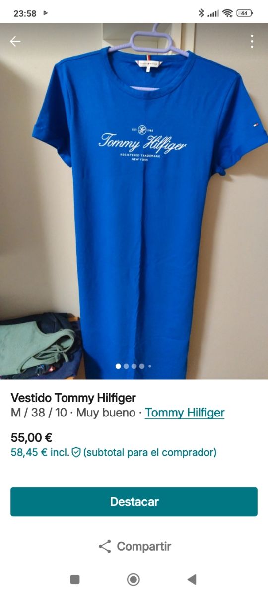 Vestido Tommy Hilfiger