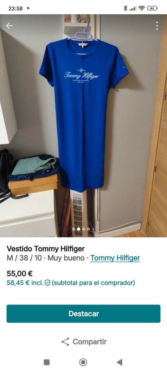 Vestido Tommy Hilfiger