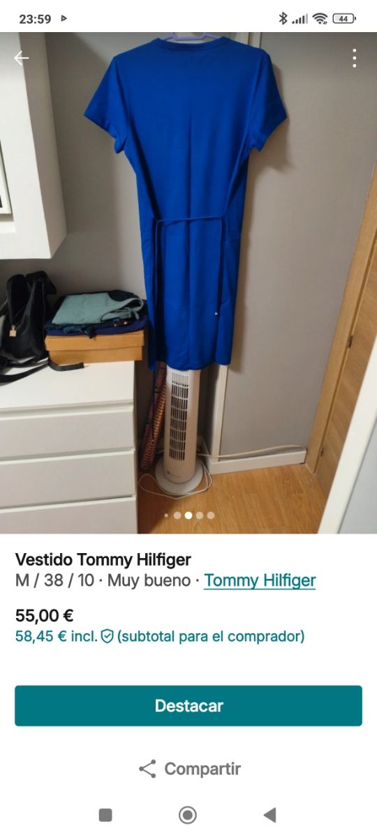 Vestido Tommy Hilfiger