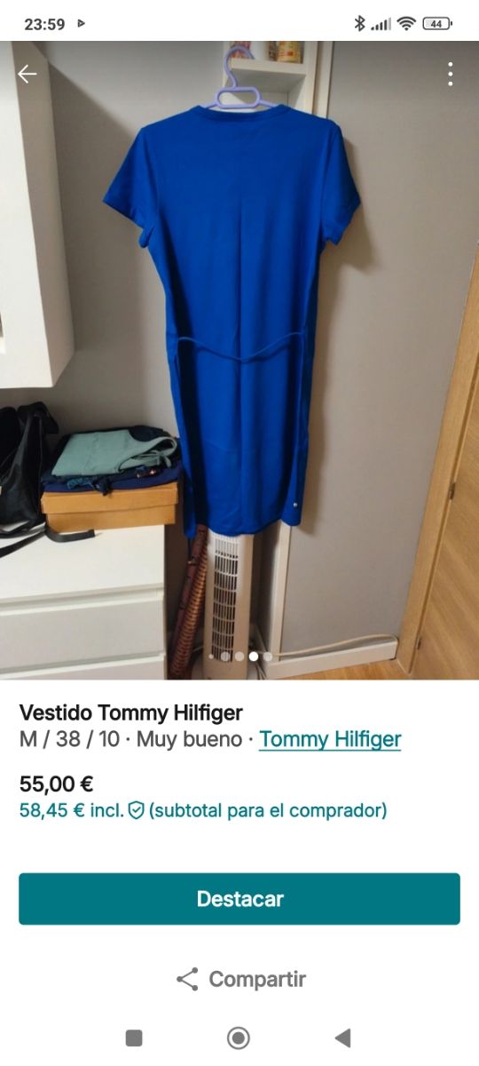 Vestido Tommy Hilfiger