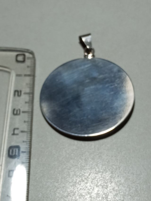 Medalla plata virgen del Rocío