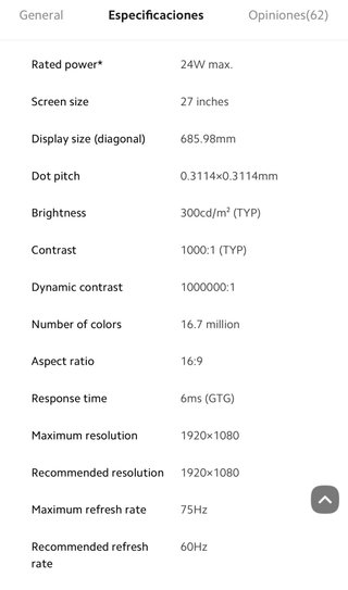 Monitor Xiaomi 27’