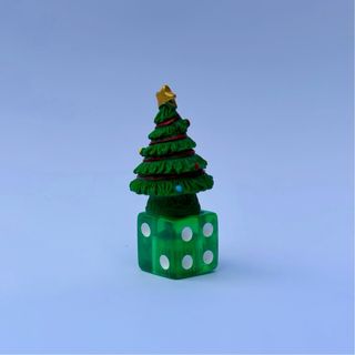 Tapas de válvulas de bicicleta navidad