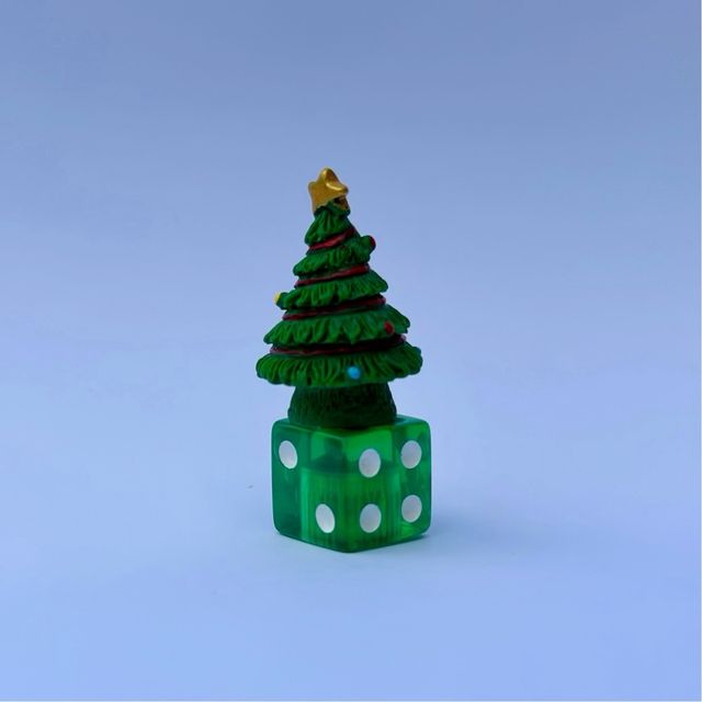 Tapas de válvulas de bicicleta navidad