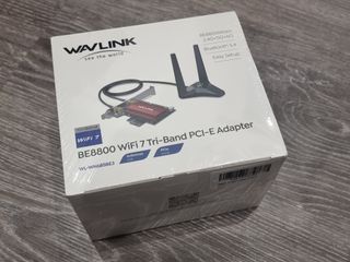 WiFi 7 Tribanda 2,4G/5G/6G +BT 5.4 PCIe PRECINTADO