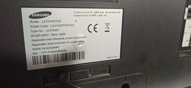 FUENTE DE ALIMENTACION TV SAMSUNG  37"