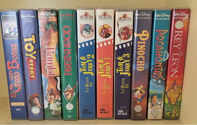 Cintas Disney VHS