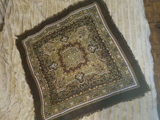 Lenço antigo de pescoço ou cabeça