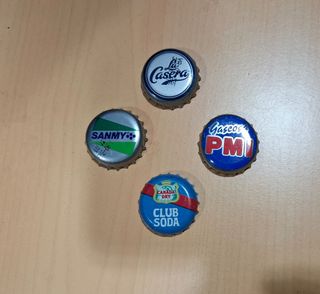 4 chapas Gaseosa