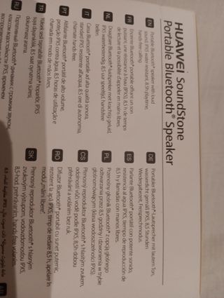 Altavoz Bluetooth Huawei