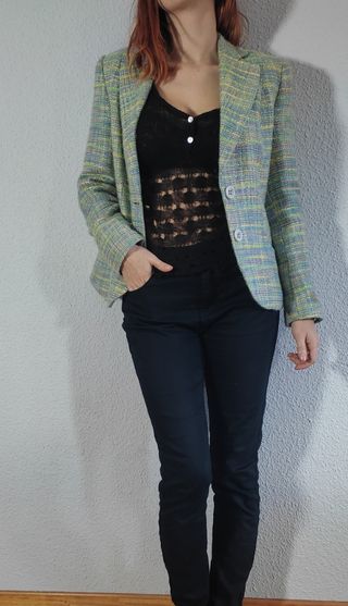 Americana vintage en tweed
