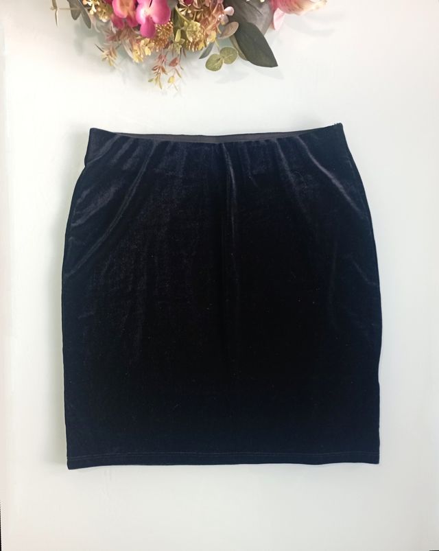 Falda de terciopelo Esmara M