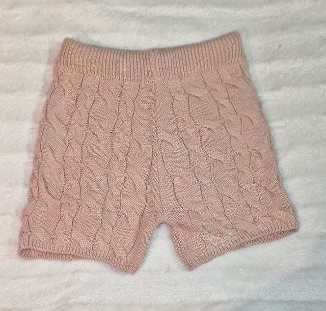 Short punto rosa palo Talla Única