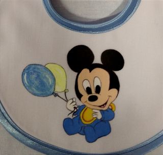 Bavaglino Baby Mickey Mouse