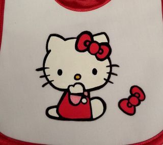 Bavaglino Hello Kitty