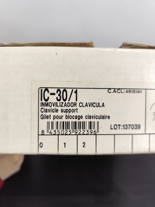 Inmovilizador clavícula