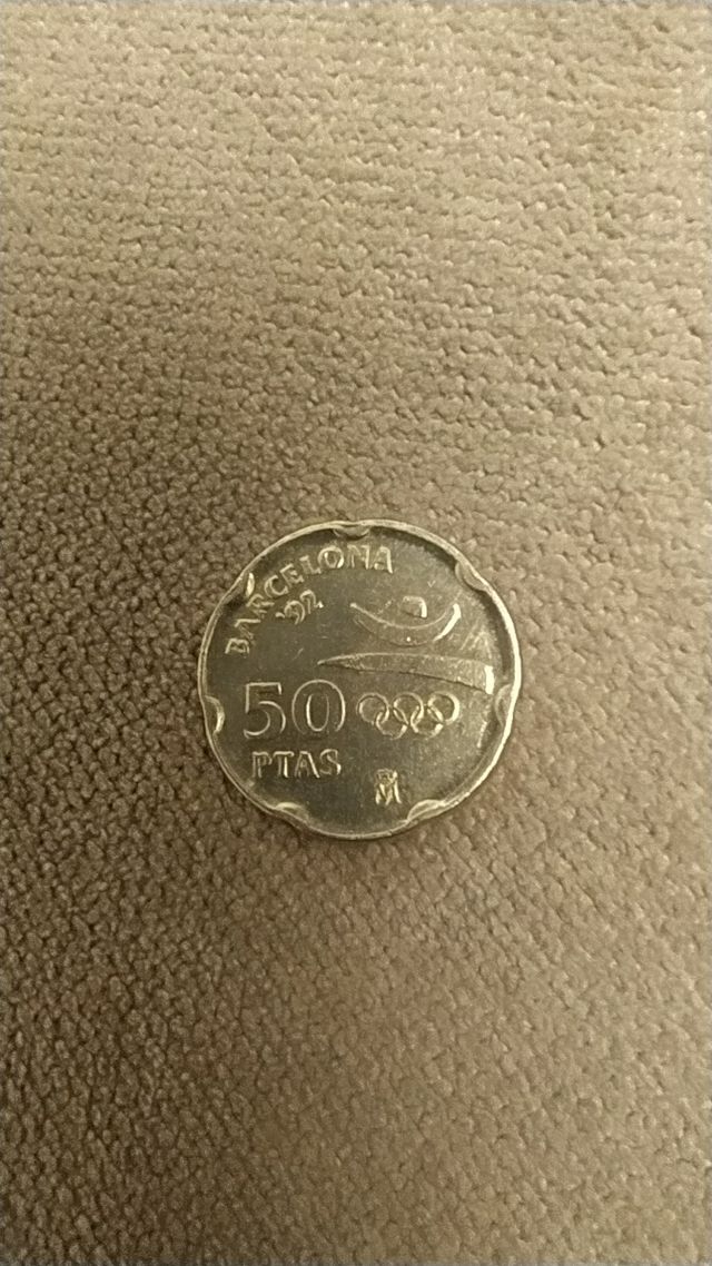 50 ptas Barcelona 92