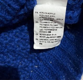 Maglione lana/mohair Sisley donna M