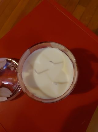 Candela in vetro Hervit 