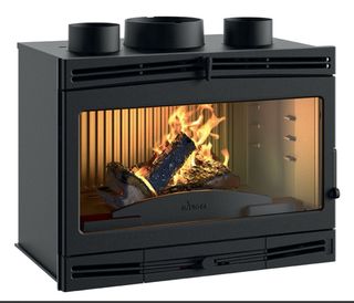 Estufa de leña con motor INVICTA 700