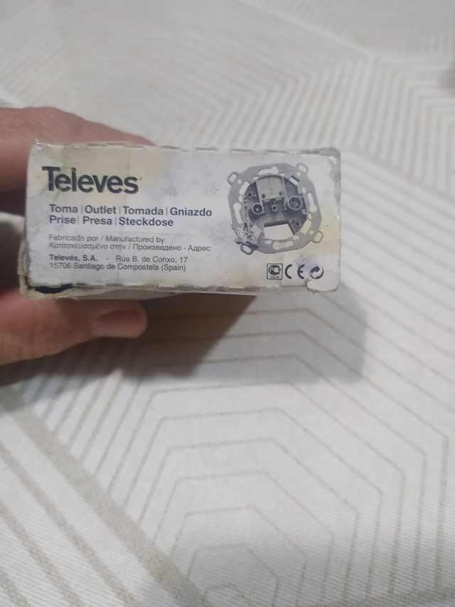 Toma de antena televes