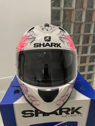 Casco Shark XS mujer con visera