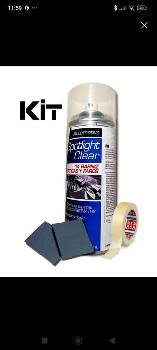 Kit reparación faros
