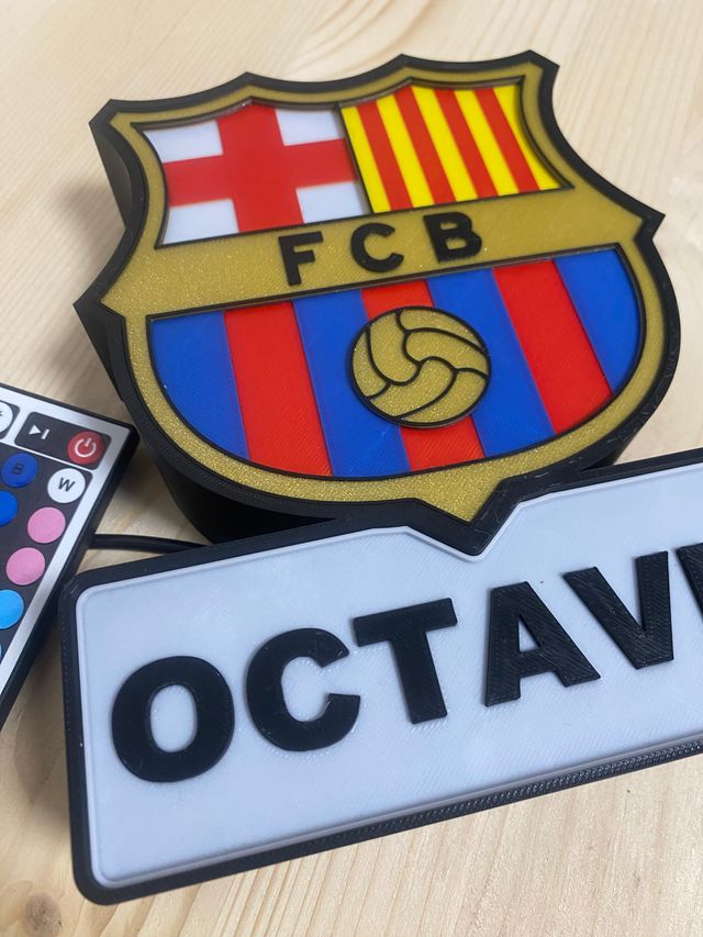 Lampada LED FC Barcelona