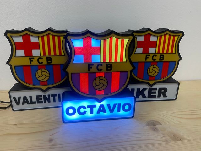 Lampada LED FC Barcelona