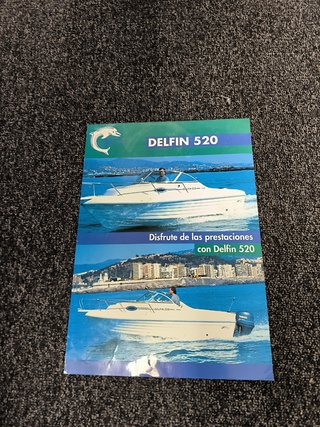 Embarcación fueraborda delfín 520