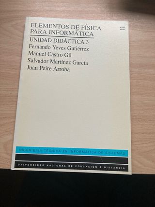 Elementos de física para informática. UU.DD.3