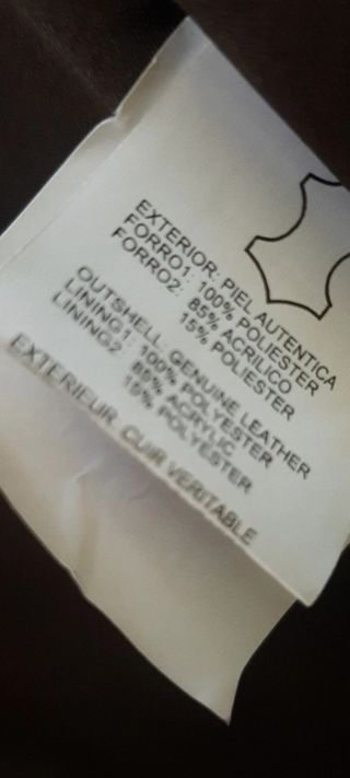 Chaquetón piel señora