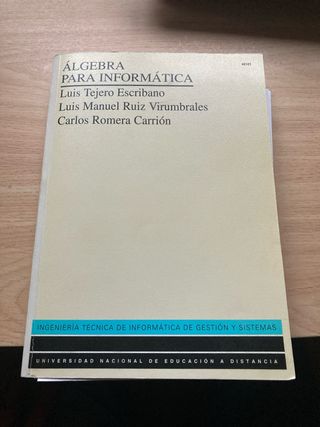 Álgebra para Informática