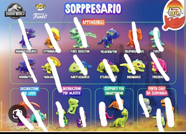 JURASSIC WORLD - FUNKO KINDER JOY