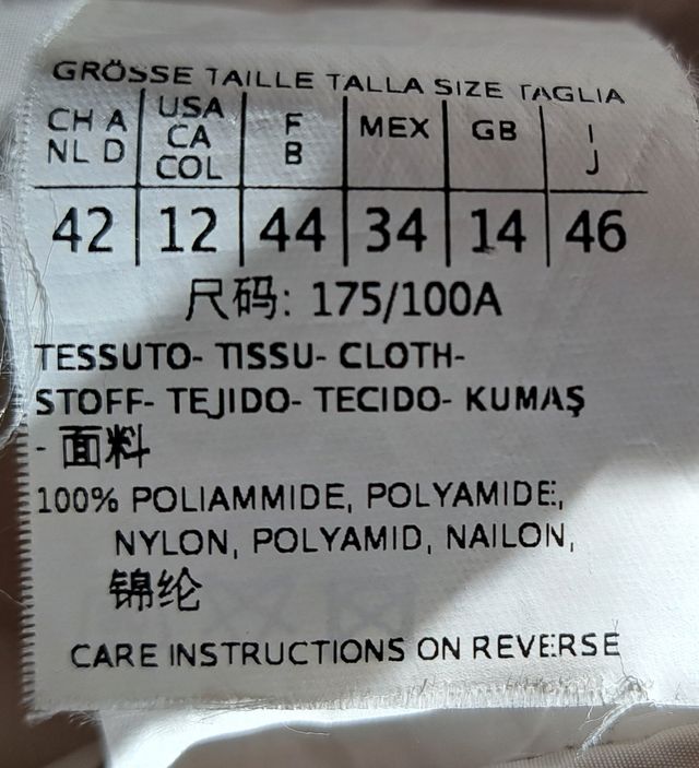 Cappotto trapuntato tg 46