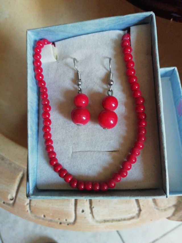 Set collana orecchini