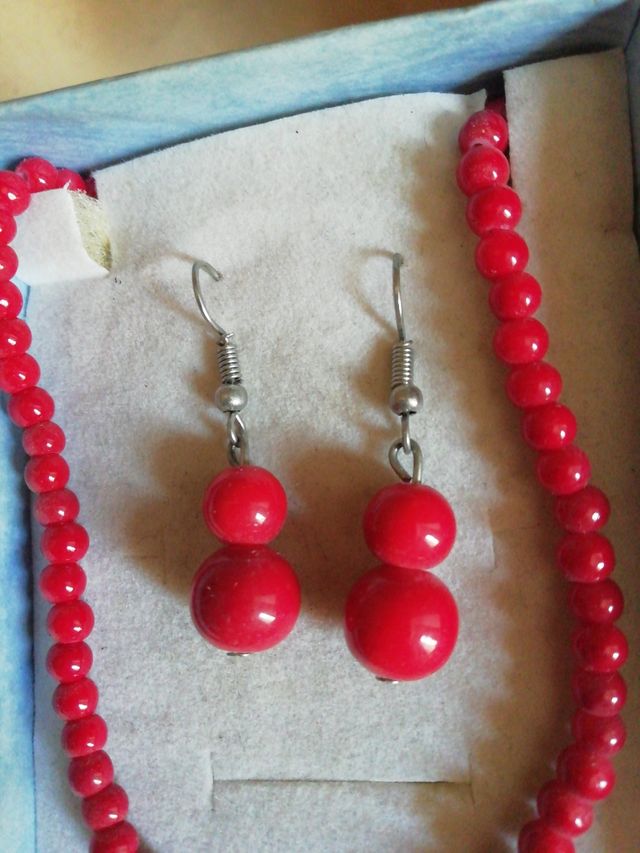 Set collana orecchini