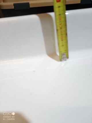 Lavavo blanco sin estrenar