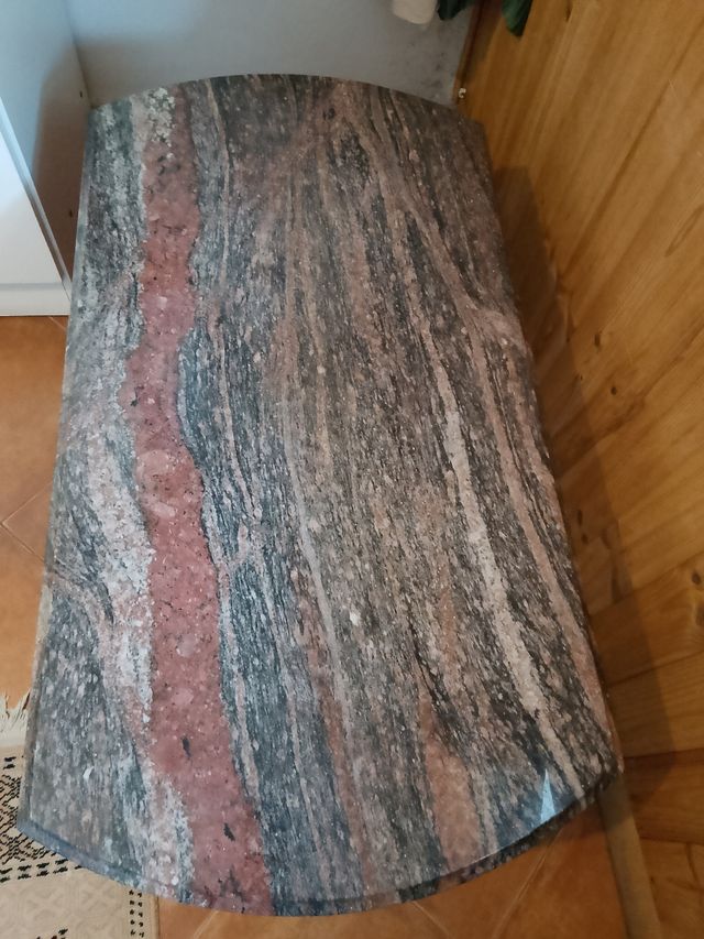 Mesa salón de mármol granito oferta hoy!