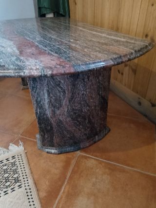 Mesa salón de mármol granito oferta hoy!