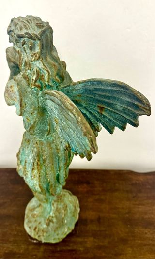 Gran figura hada hierro fundido
