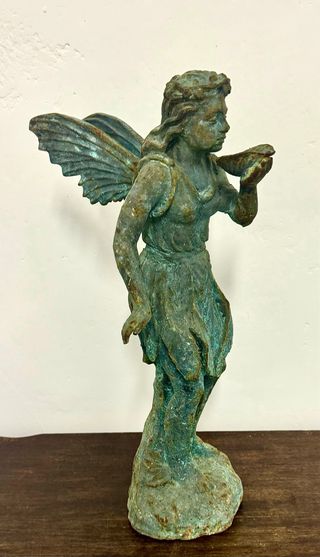 Gran figura hada hierro fundido