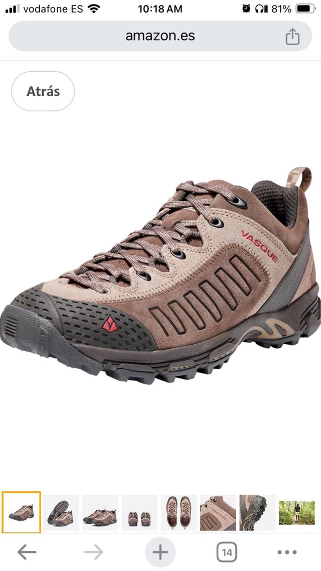 Zapatillas Senserismo y trail running Vasque Men's