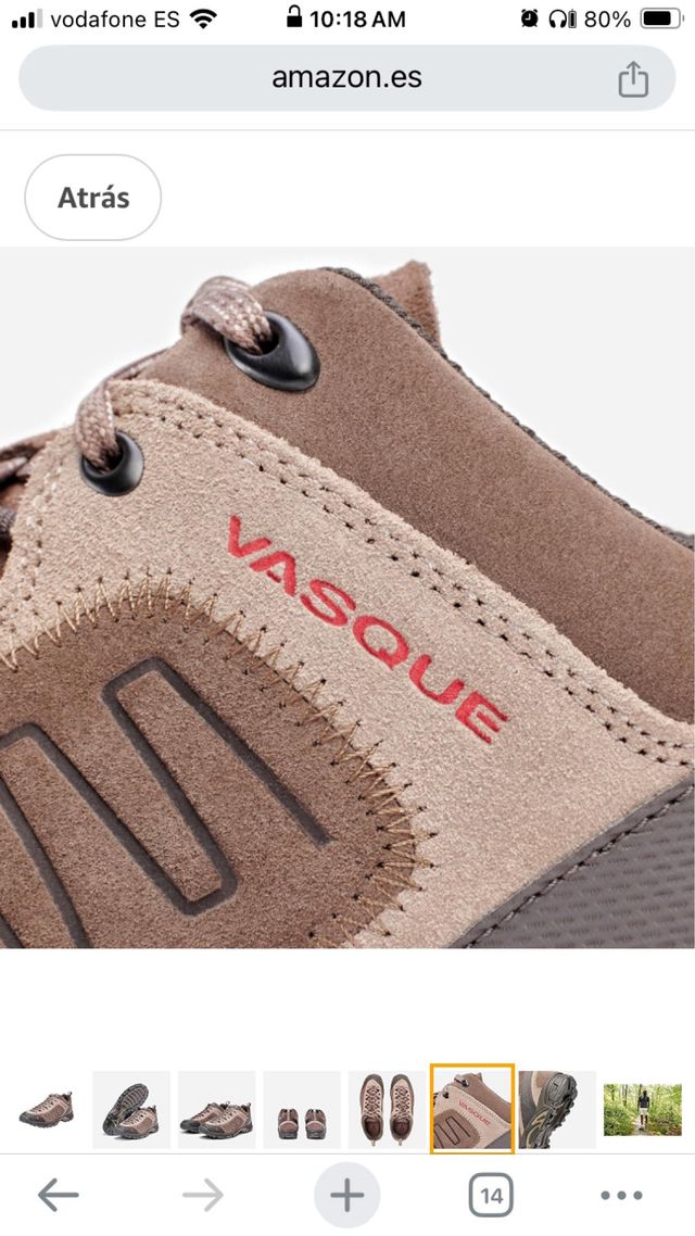 Zapatillas Senserismo y trail running Vasque Men's